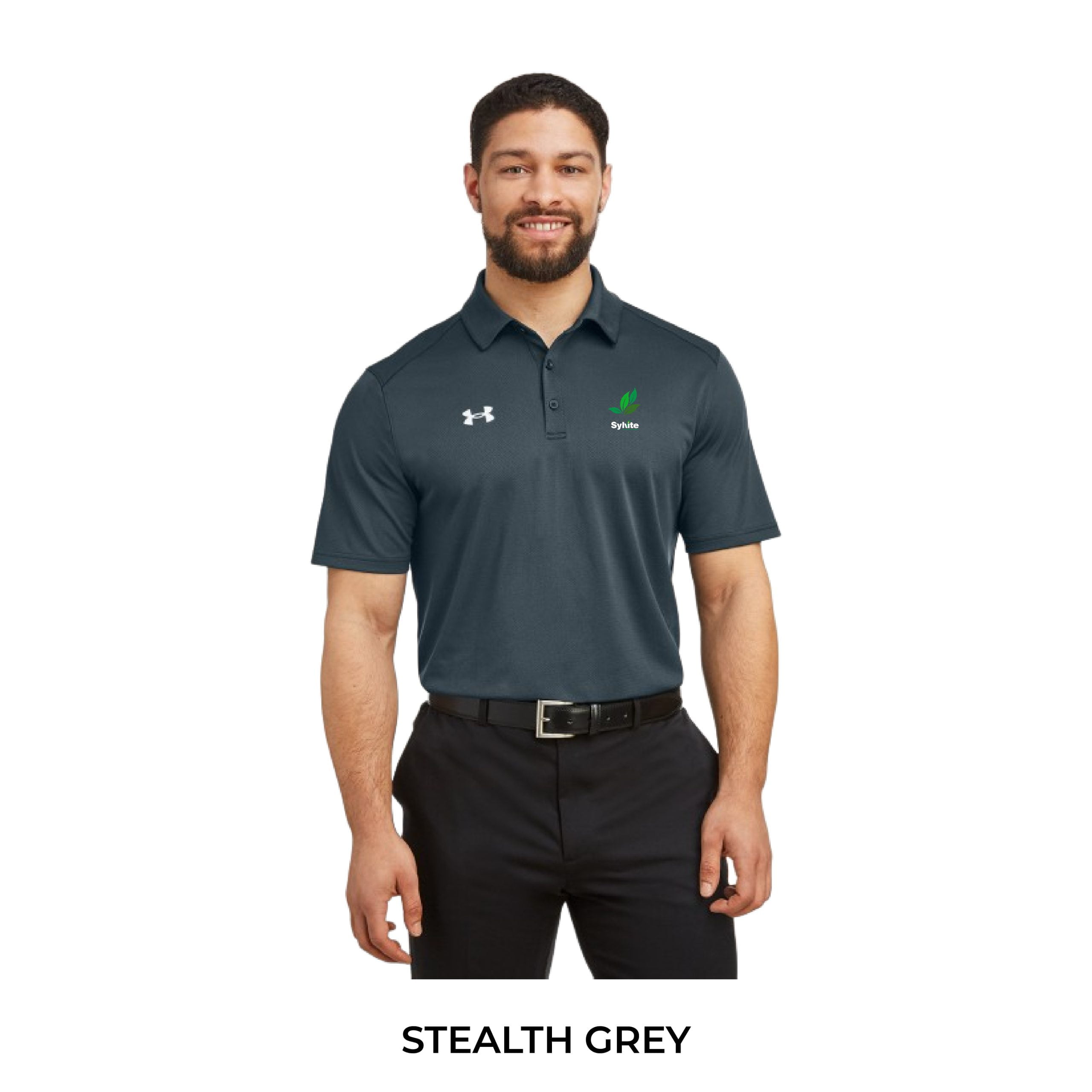 Mens Under Armour Tech Polo - Image 2