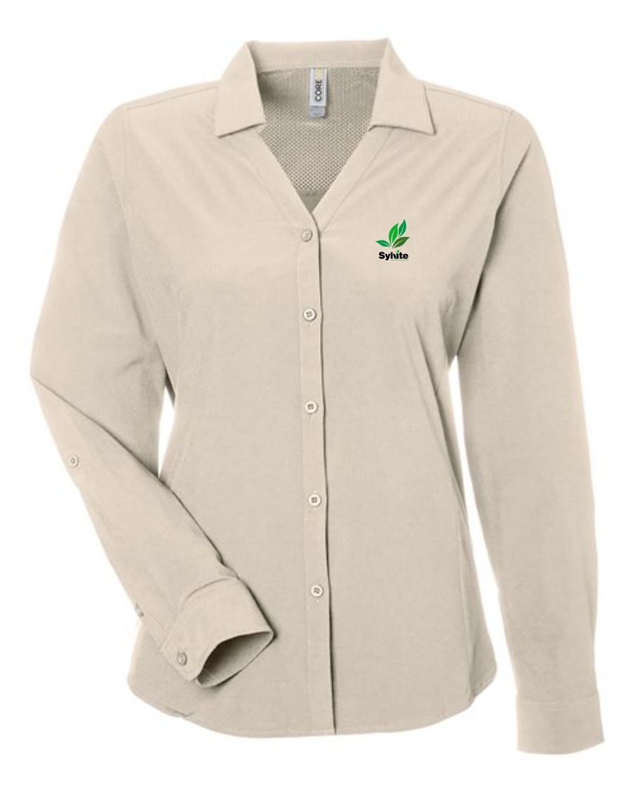 Ladies Ultra UVP Marina Long Sleeve Shirt - Image 3